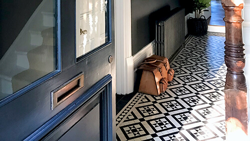 Georgian Hall Tiles Victorian Tiling, Georgian Style Hall Floor Tiles