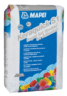 Mapei Kerraquick S1 adhesive