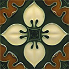 Benthall - Victorian glazed tile design