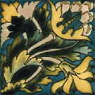 Maurice - Victorian glazed tile design
