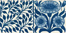 Oreton 2 - Victorian glazed tile design