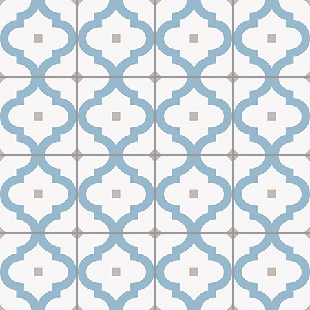 Barcelona Greco - printed pattern glazed porcelain tiles