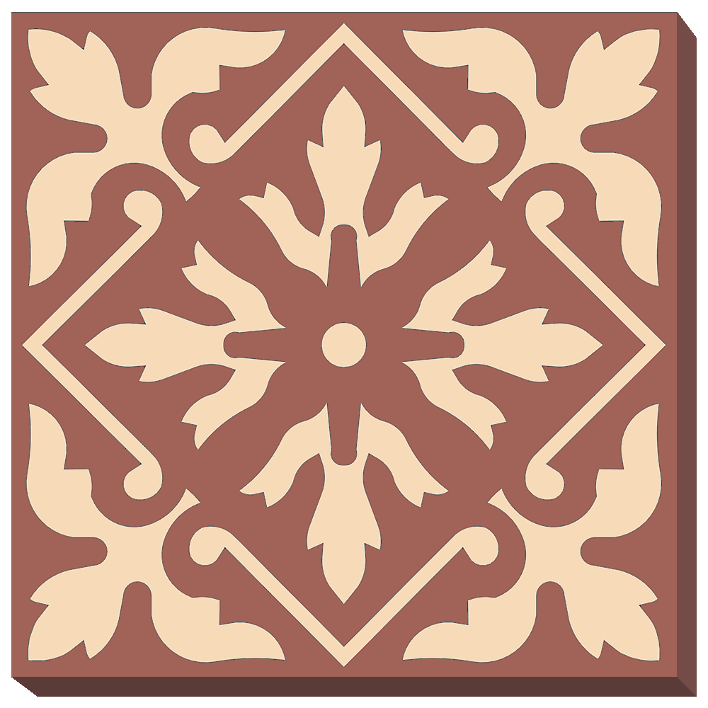 100 mm encaustic ENC10
