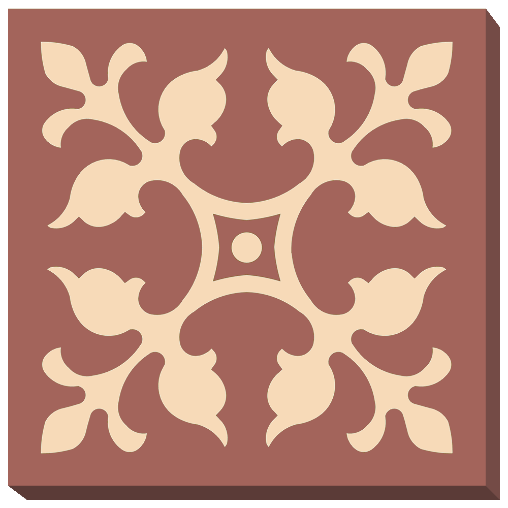 100 mm encaustic ENC12