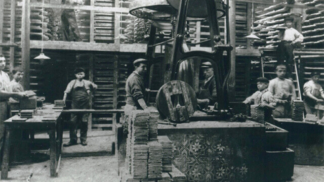 Winckelmans factory in the early 20th century