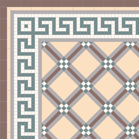 Atfield - design using custom cut tiles